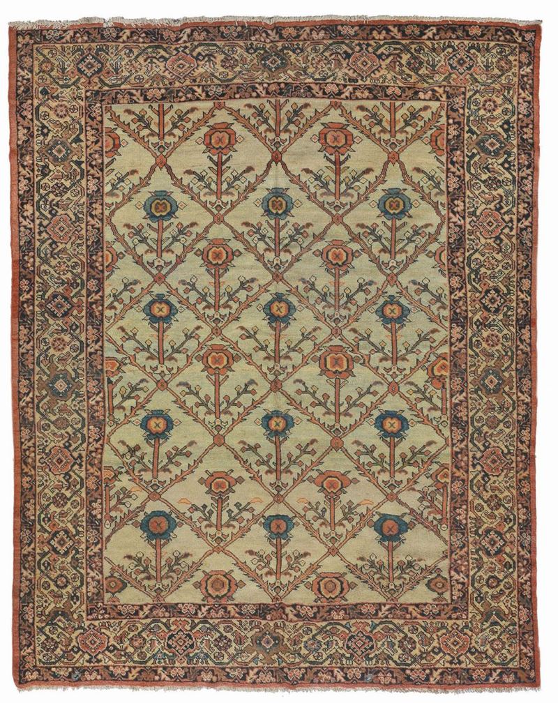 A Northwest persian Mahal carpet early 20th century. Overall very good condition.  - Auction Ancient Carpets - Cambi Casa d'Aste