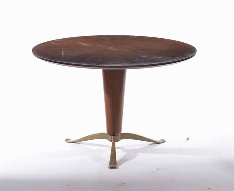 Tavolo con piano circolare  - Asta Arti Decorative del XX secolo - I - Cambi Casa d'Aste
