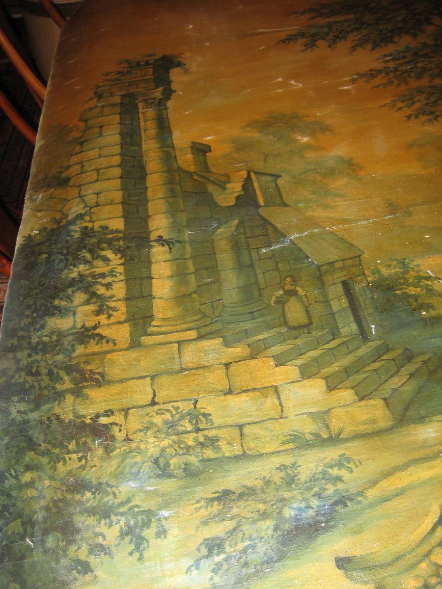 Pannello su Tela Raffigurante Paesaggio con Architetture
