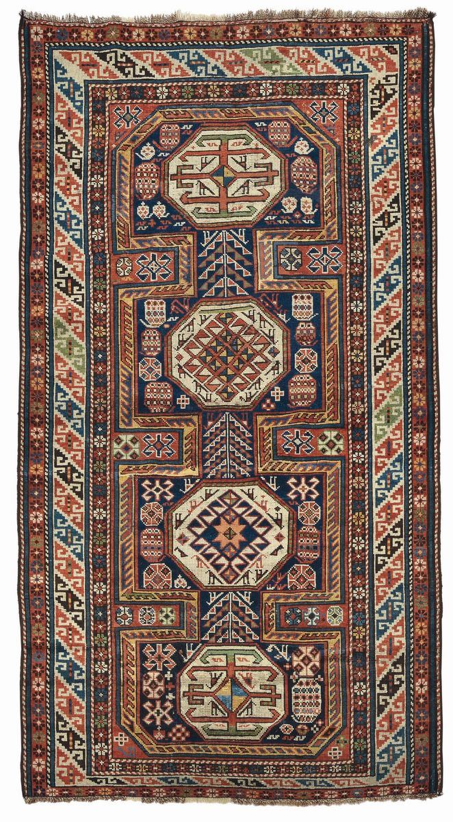 A Shirvan carpet caucasus end 19th early 20th century. Good condition.  - Auction Ancient Carpets - Cambi Casa d'Aste