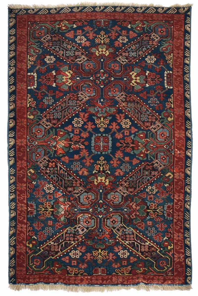 A Caucaso Seichur rug end 19th century. Some areas repairs.  - Auction Ancient Carpets - Cambi Casa d'Aste