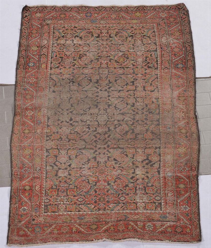 A Persia Malayer rug end 19th early 20th century.Overall slight wear.  - Auction Ancient Carpets - Cambi Casa d'Aste