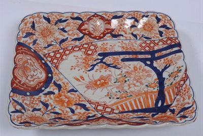 Piatto in Porcellana Imari