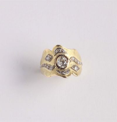 Anello con Diamante