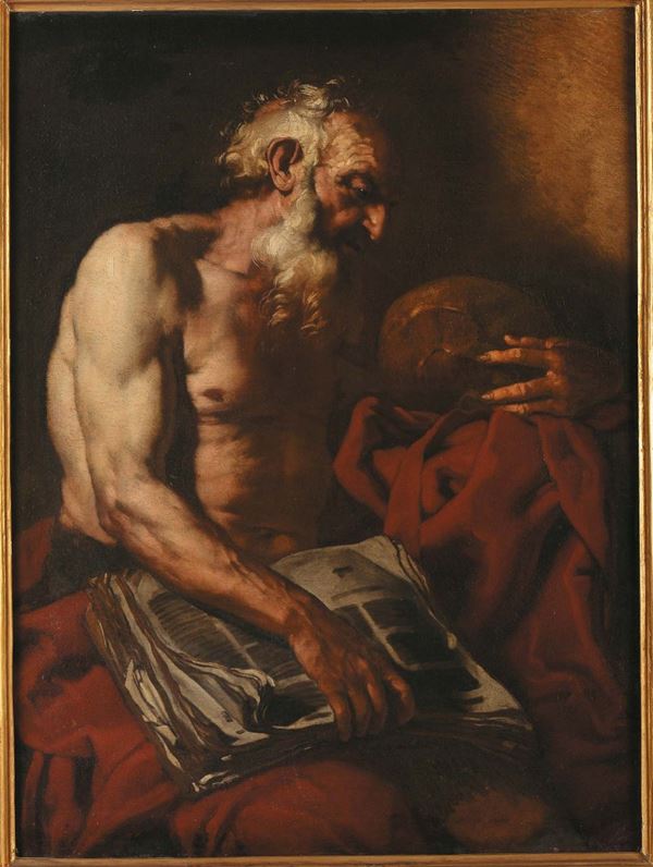 Giovanni Battista Langetti (1635-1676) San Gerolamo