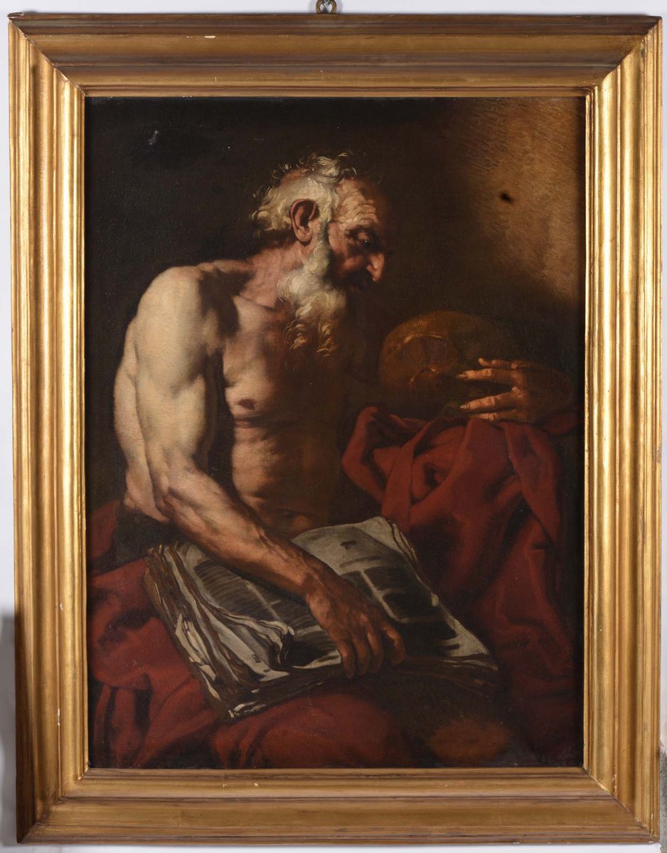Giovanni Battista Langetti (1635-1676)san Gerolamo