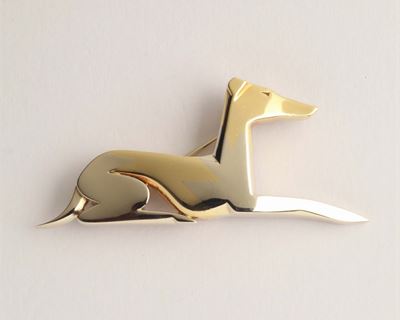 Spilla Raffigurante un Cane