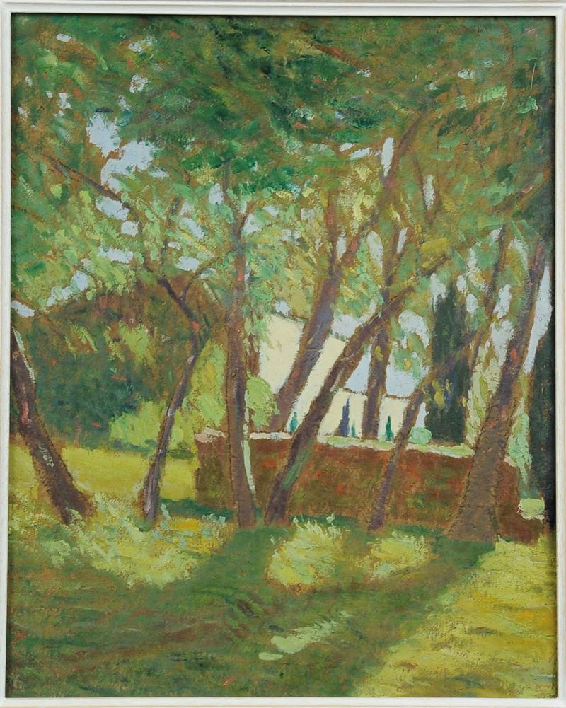 Dario Bardinero (1868-1908) Bosco  - Auction 19th and 20th Century Paintings - Cambi Casa d'Aste