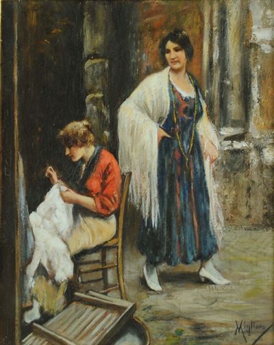 Vincenzo Migliaro (1858-1938)la Cucitrice