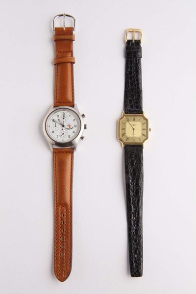Longines e Marinella, Lotto di Due Orologi da Polso