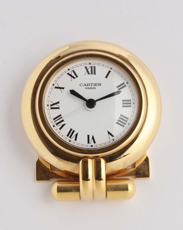 Cartier, orologio da tavolo