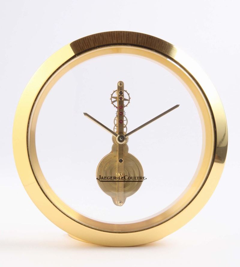 Jaeger - Le - Coultre, orologio da tavolo  - Asta Argenti e Gioielli Antichi e Contemporanei - Cambi Casa d'Aste