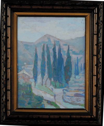 Alfredo Ubaldo Gargani (1899-1947)san Siro di Struppa