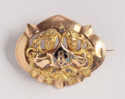 Spilla in Oro XIX Secolo
