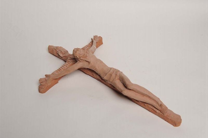 Stelvio Pestelli Cristo in croce  - Auction Decorative Arts of XX Century - I - Cambi Casa d'Aste