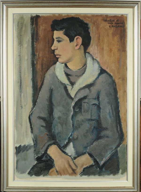 Luigi Bassano (1900-1989) Ritratto di giovinetto