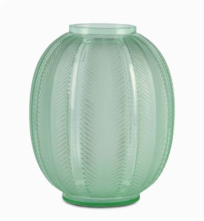 René Lalique (1860-1945)vaso Biskra
