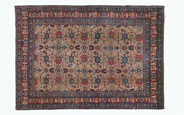An India Amritzar carpet early 20th century.Overall slight wear.