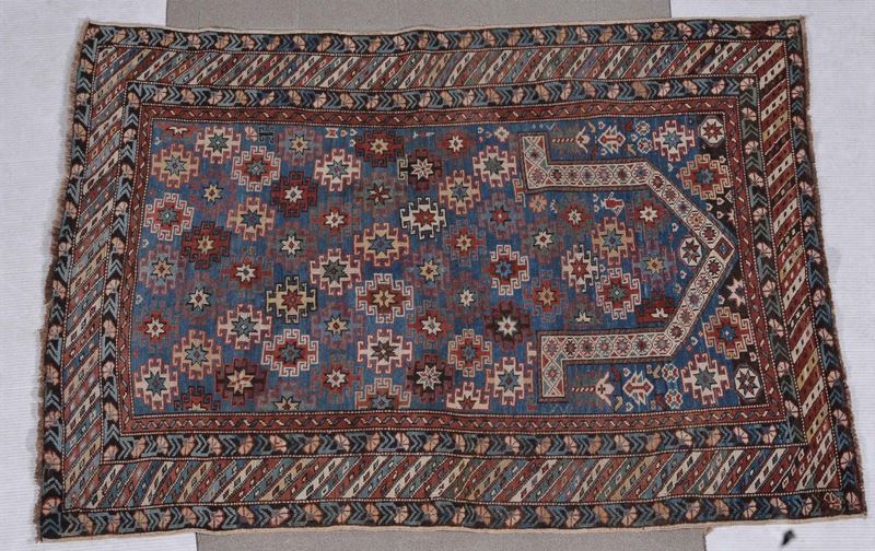 A Caucaso Shirvan Chi Chi rug end 19th century.Good condition.  - Auction Ancient Carpets - Cambi Casa d'Aste