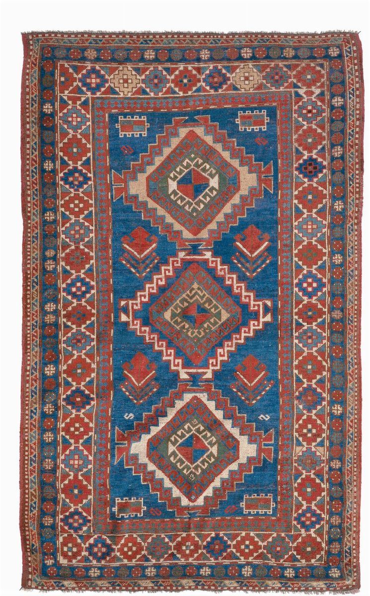 A Caucaso Kazak end 19th early 20th century.One hole.  - Auction Ancient Carpets - Cambi Casa d'Aste