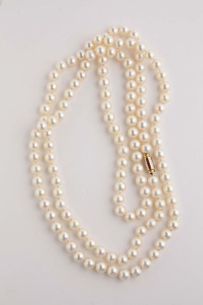 Collana a Quattro Fili di Perle di MM 11