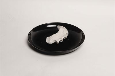 Emilio Scanavino (1922-1986)piatto con Impronte