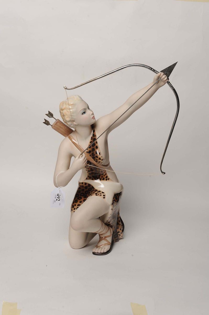 Pietro Raimondi - Ilsa Albisola, attribuito a Scatola Zampognaro  - Asta Arti Decorative del XX secolo - I - Cambi Casa d'Aste