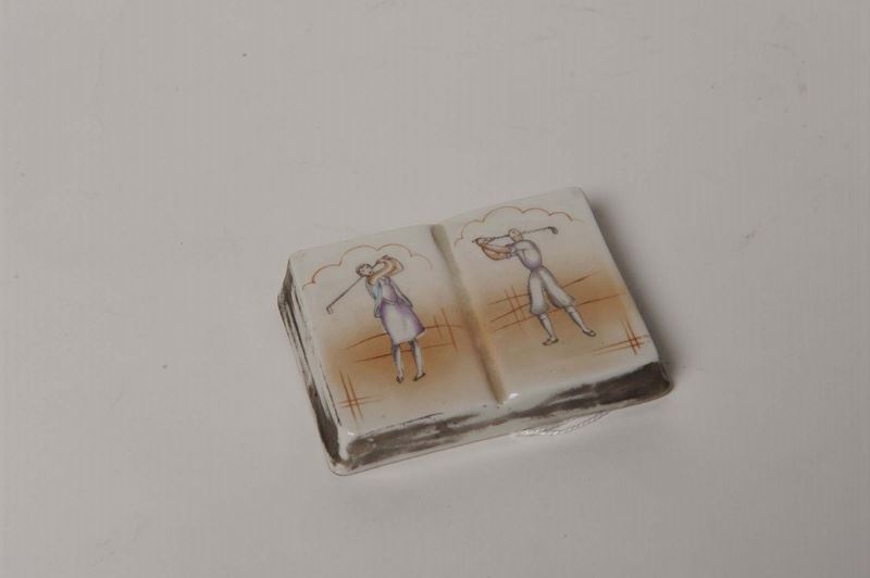 Gio Ponti - Richard Ginori - Doccia Giocatori di golf  - Asta Arti Decorative del XX secolo - I - Cambi Casa d'Aste