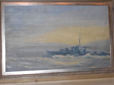 Winston Megoran (1913-1971)navi da Guerra in Navigazione