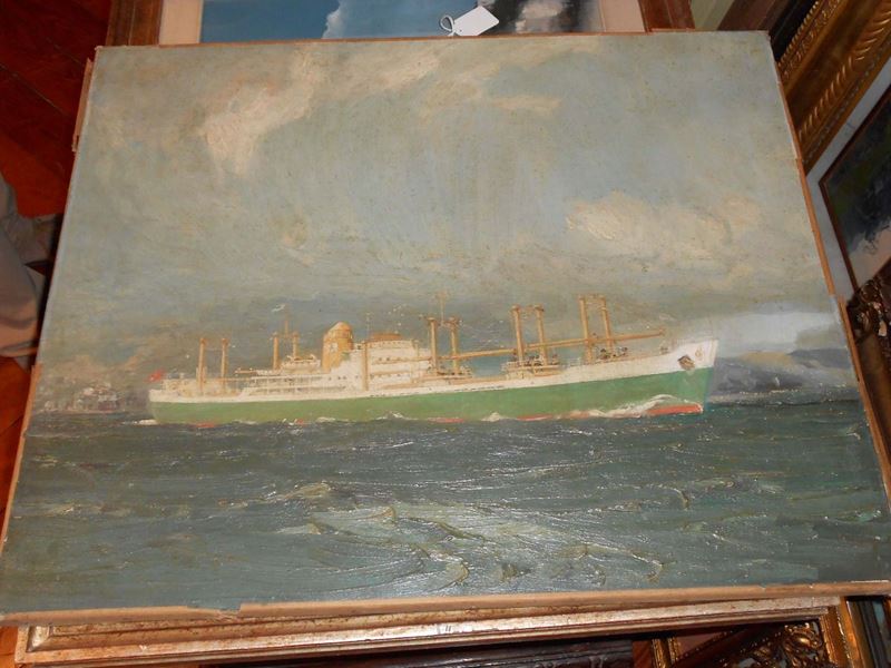 Anonimo del XX secolo Freedom Liberty in navigazione  - Auction 19th and 20th Century Paintings - Cambi Casa d'Aste