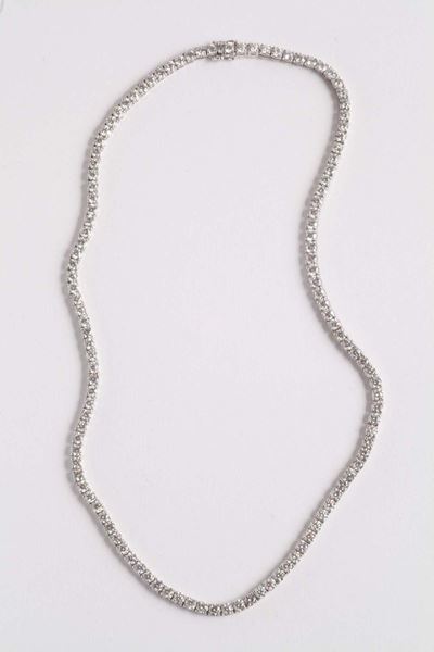 Girocollo di Diamanti Ct 19,16 Circa