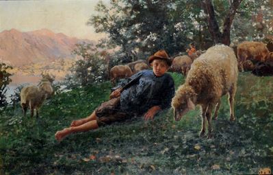 Giuseppe Pennasilico (1861-1940)pastorello
