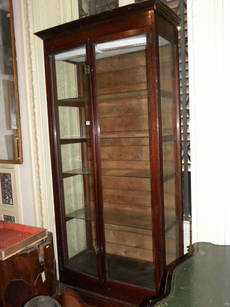 Vetrina con piani in cristallo  - Auction Antique and Old Masters - II - Cambi Casa d'Aste