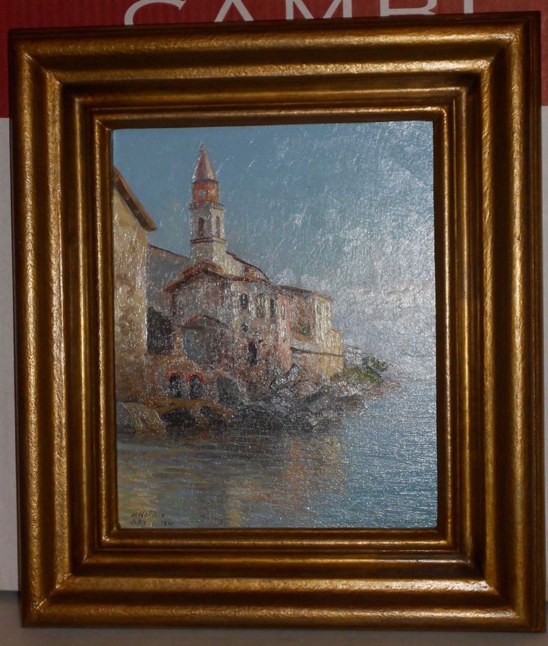Wilhelm Welters (1881-1972) S.Remo, 1941  - Auction 19th and 20th Century Paintings - Cambi Casa d'Aste