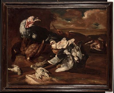 Felice Boselli (1650-1732)natura Morta con Tacchino