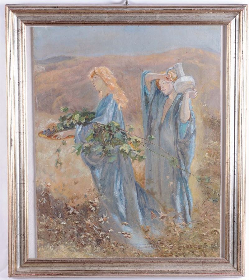 Anonimo del XIX secolo Figure  - Asta Antiquariato e Dipinti Antichi - II - Cambi Casa d'Aste