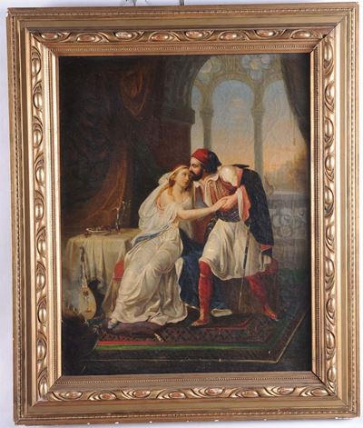 Francesco Hayez (1791-1882), Scuola Discena Galante