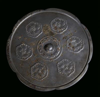 Specchio in Bronzo, Cina Dinastia Ming, XVII Secolo