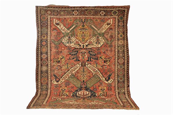 A Caucaso Sumak carpet second half 19th century.Overall slight wear.