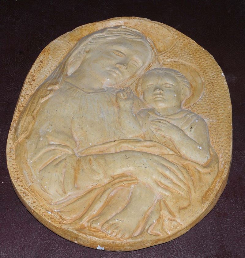 Lombardo Madonna con Bambino  - Auction OnLine Auction 2-2013 - Cambi Casa d'Aste