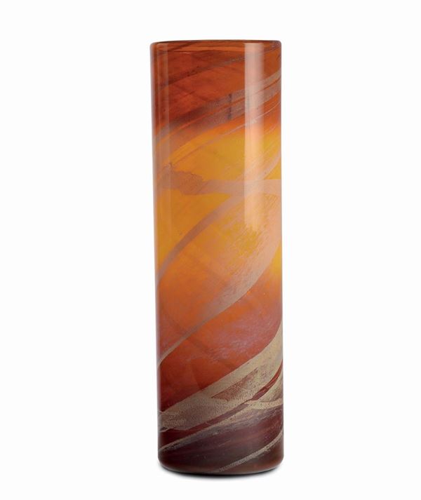 Barovier e Toso - Murano Grande vaso cilindrico