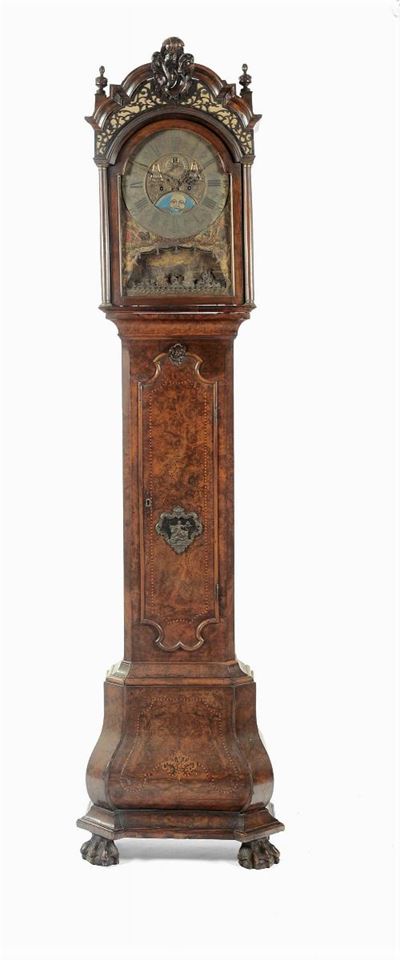Pendola da Terra con Automi, Jan Bernink (1735-1795) Amsterdam 1780 Circa