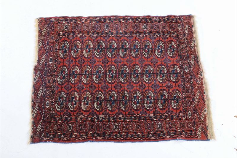 Tappeto turkmeno, XX secolo  - Auction Antique and Old Masters - II - Cambi Casa d'Aste