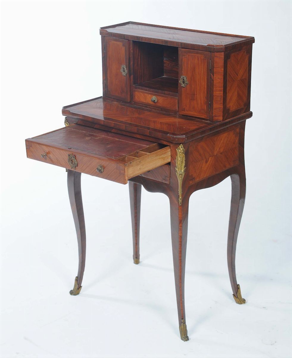 Piccolo Scrittoio Napoleone III con Alzata