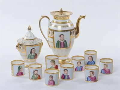 Servizio da Caffè in Porcellana