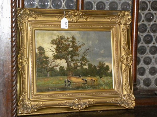 Carl Kappstein (1869-1933) Paesaggio