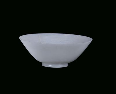 Coppetta in Giada Bianca, Cina, Dinastia Qing, XIX Secolo