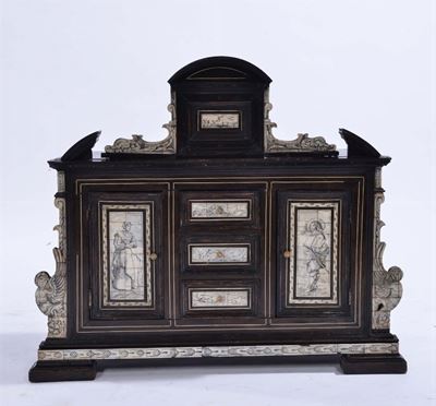 Stipo in Legno e Avorio, XIX Secolo