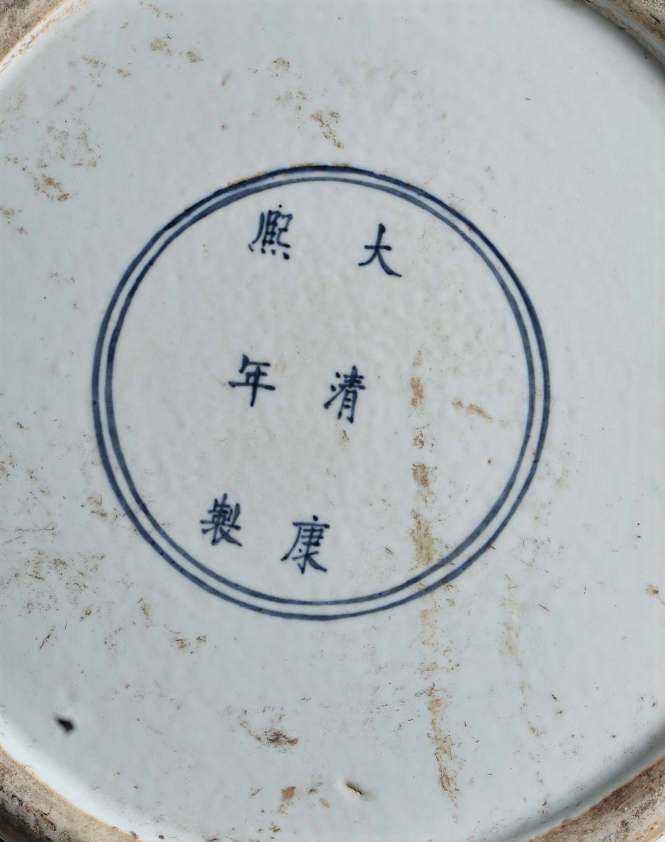 Coppia di Vasi Famiglia Nera in Porcellana, Cina, Dinastia Qing, XIX Secolo