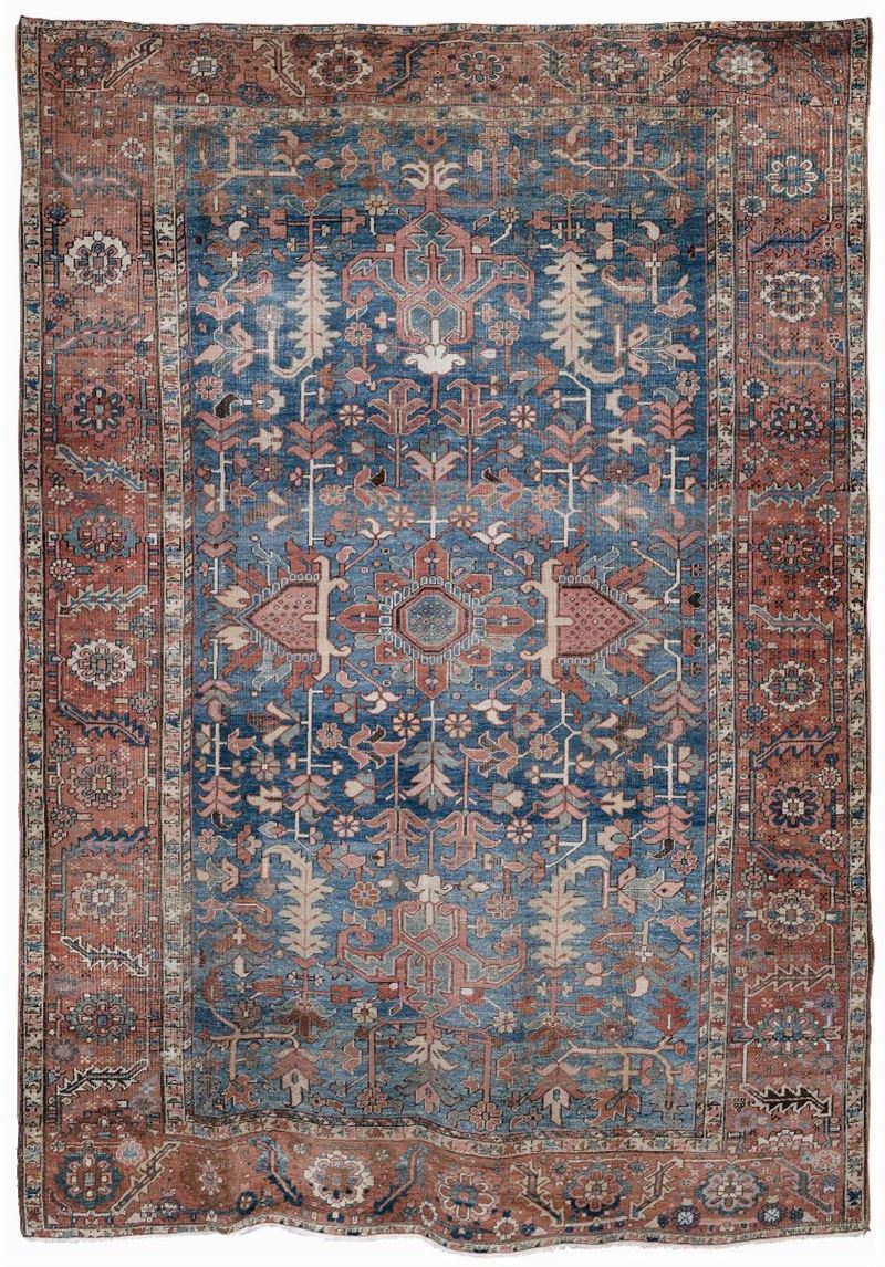Tappeto persiano Heritz, seconda metà XIX secolo  - Auction Ancient Carpets - Cambi Casa d'Aste